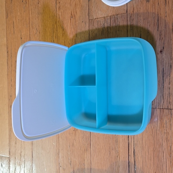 NEW Tupperware Healthy Habits Lunch Set - Blue - Picture 2 of 3